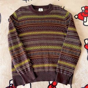 Trendy Vintage Grandpa Knit Wool Sweater | H&M